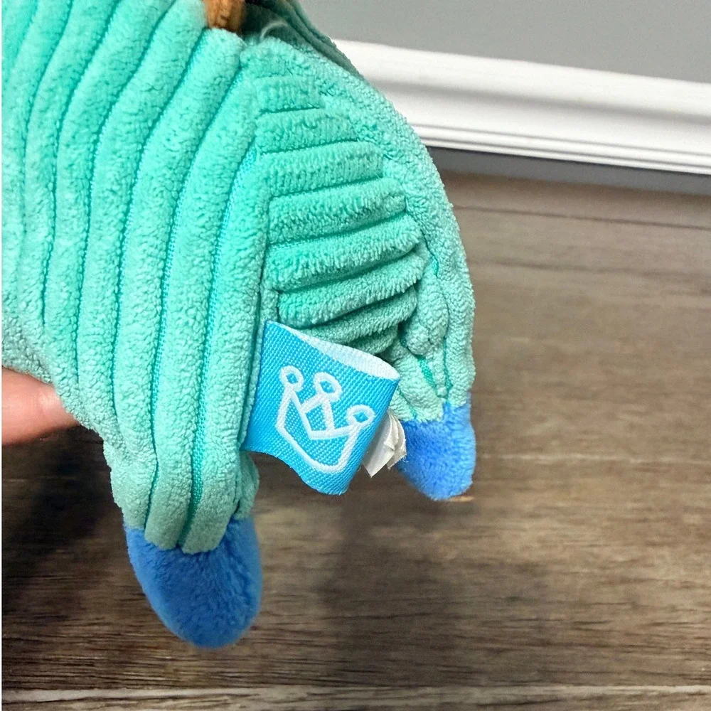 Manhattan Toy Teal Corduroy Space Dachshund Wiener Dog‎ Plush